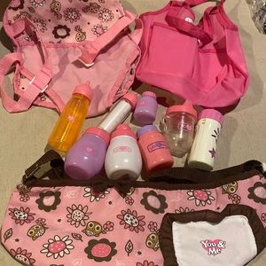 11 pieces You & me doll accessories